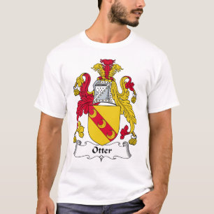 Camiseta Crista da família da lontra