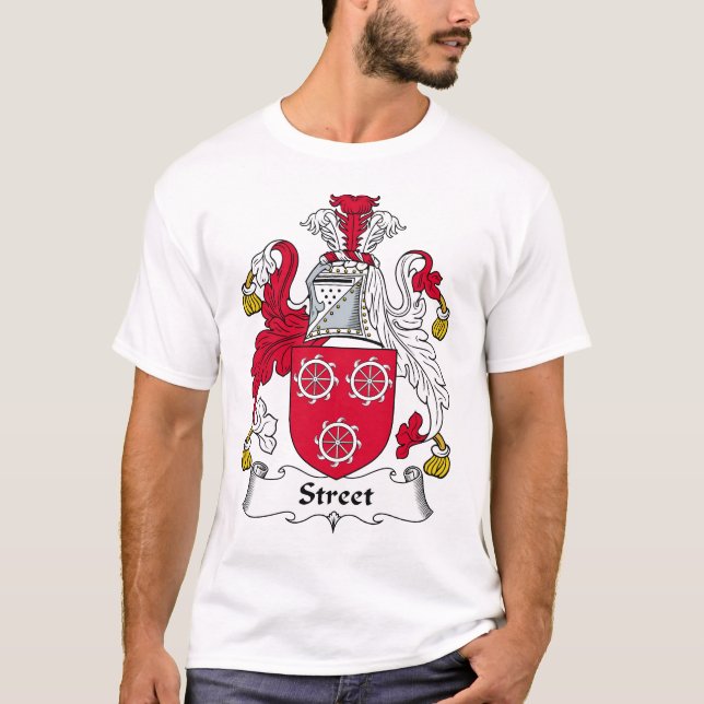 Camiseta Crista da família da rua (Frente)