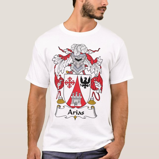 Camiseta Crista da família das árias (Frente)