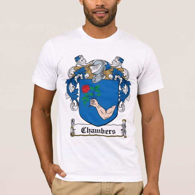 Camiseta Crista da família das câmaras (Frente)