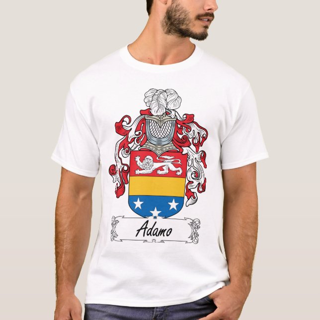Camiseta Crista da família de Adamo (Frente)
