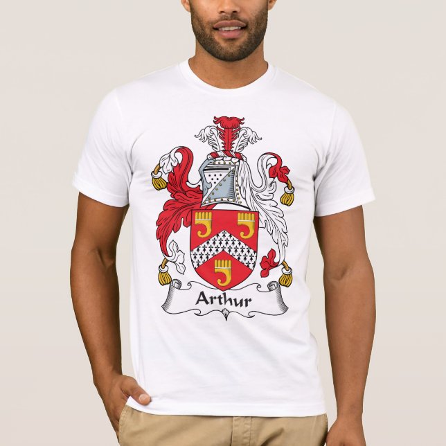 Camiseta Crista da família de Arthur (Frente)