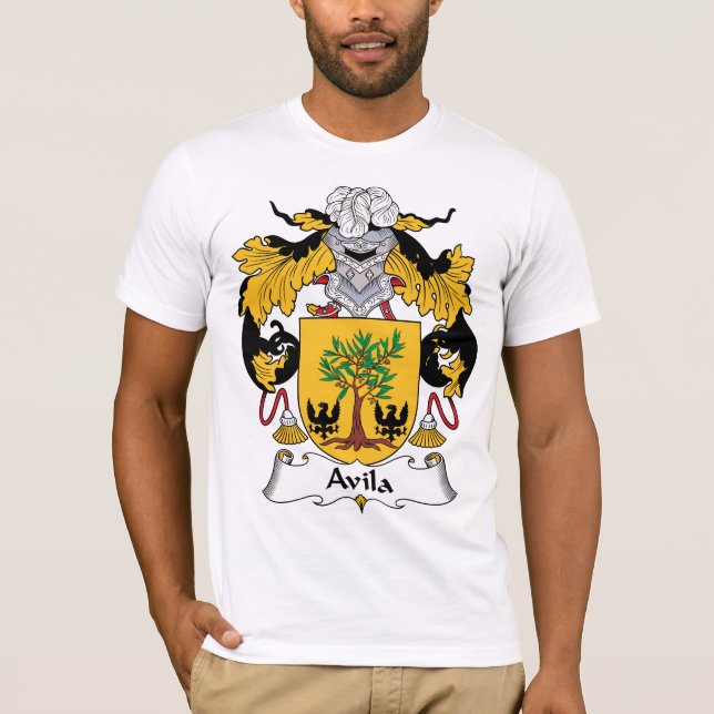 Camiseta Crista da família de Avila (Frente)