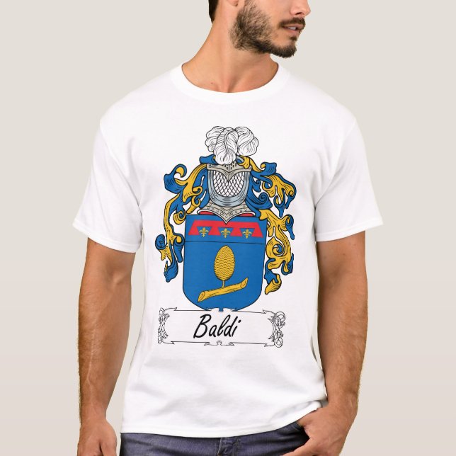 Camiseta Crista da família de Baldi (Frente)