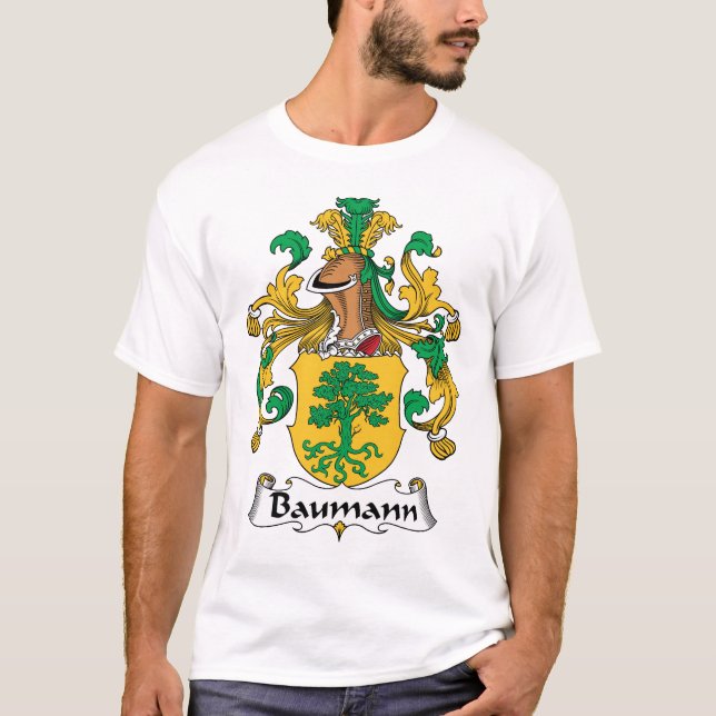 Camiseta Crista da família de Baumann (Frente)