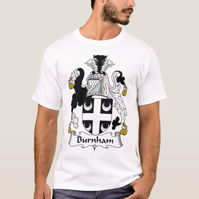 Camiseta Crista da família de Burnham (Frente)