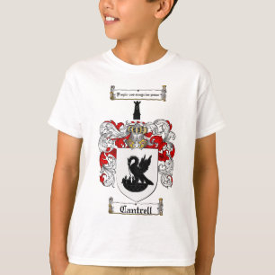 CAMISETA CRISTA DA FAMÍLIA DE CANTRELL - BRASÃO DE CANTRE