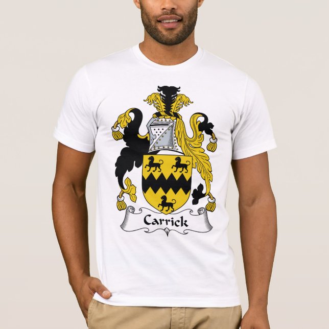 Camiseta Crista da família de Carrick (Frente)