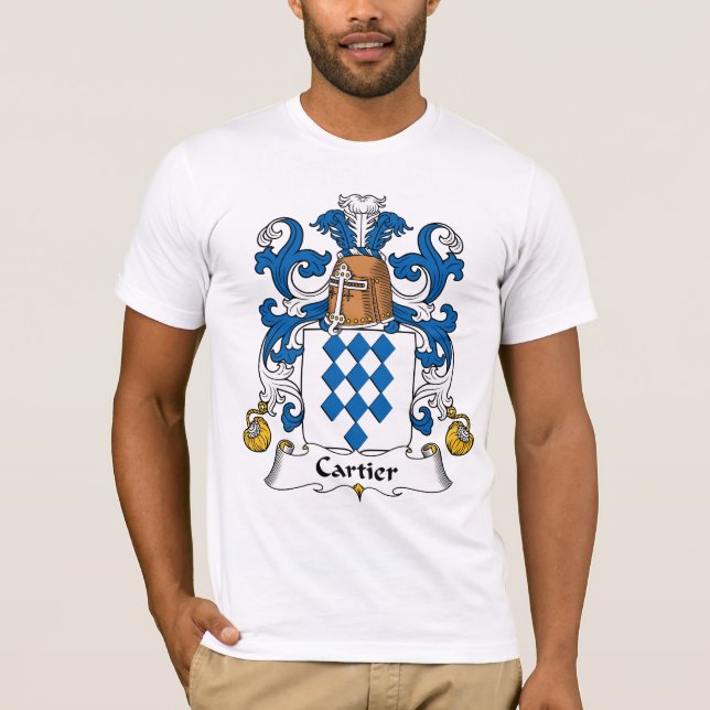 Camiseta Crista da família de Cartier (Frente)