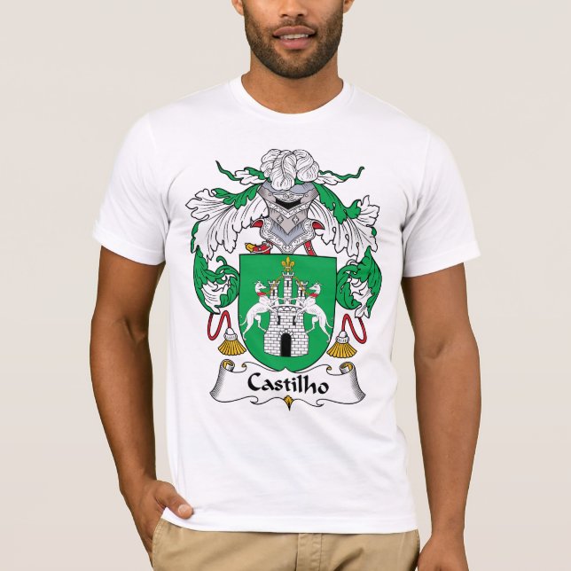Camiseta Crista da família de Castilho (Frente)