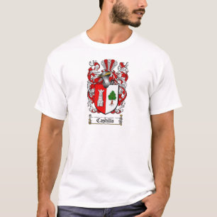 CAMISETA CRISTA DA FAMÍLIA DE CASTILLO - BRASÃO DE CASTIL