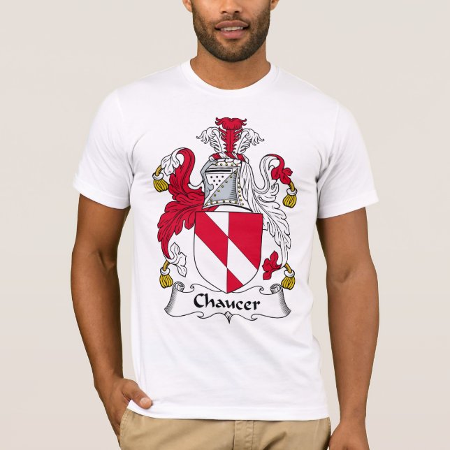 Camiseta Crista da família de Chaucer (Frente)