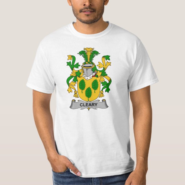 Camiseta Crista da família de Cleary (Frente)