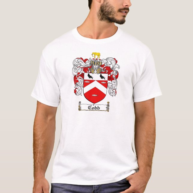 CAMISETA CRISTA DA FAMÍLIA DE COBB - BRASÃO DE COBB (Frente)