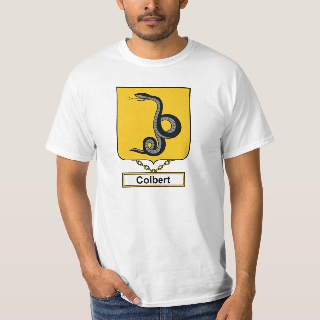 Camiseta Crista da família de Colbert (Frente)