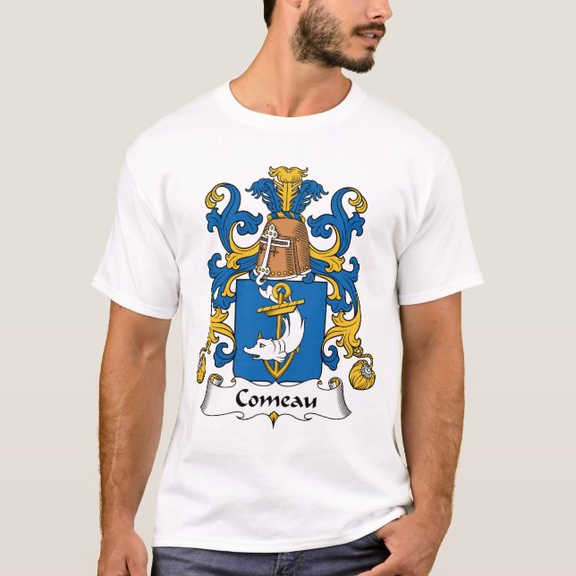 Camiseta Crista da família de Comeau (Frente)
