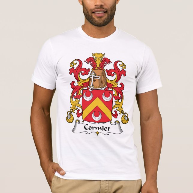 Camiseta Crista da família de Cormier (Frente)