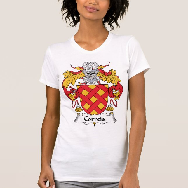 Camiseta Crista da família de Correia (Frente)