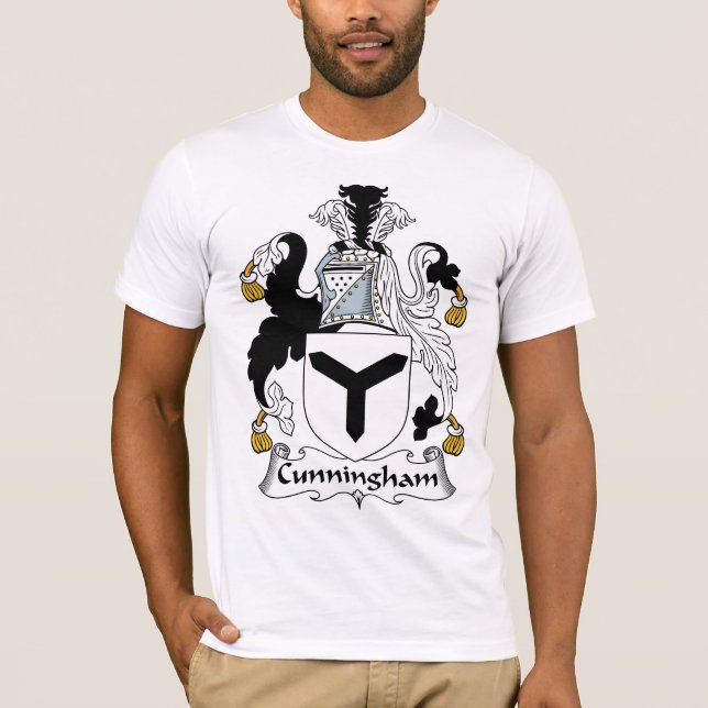 Camiseta Crista da família de Cunningham (Frente)