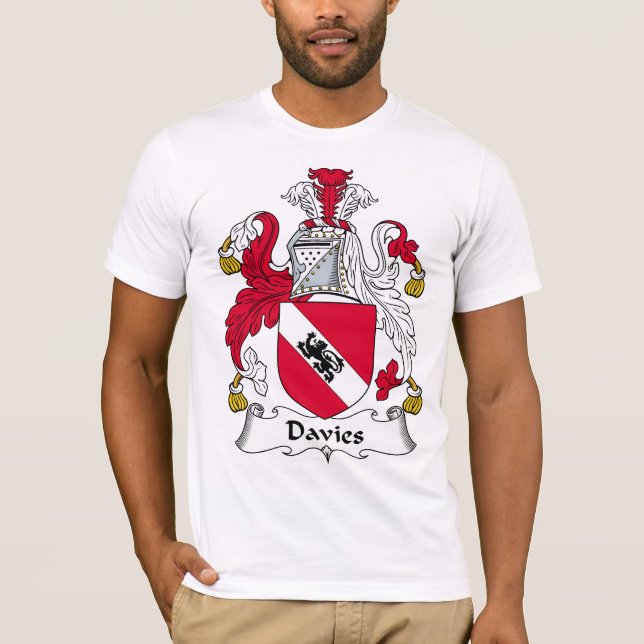 Camiseta Crista da família de Davies (Frente)
