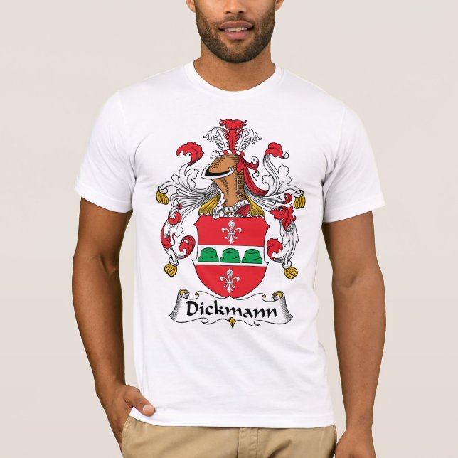 Camiseta Crista da família de Dickmann (Frente)