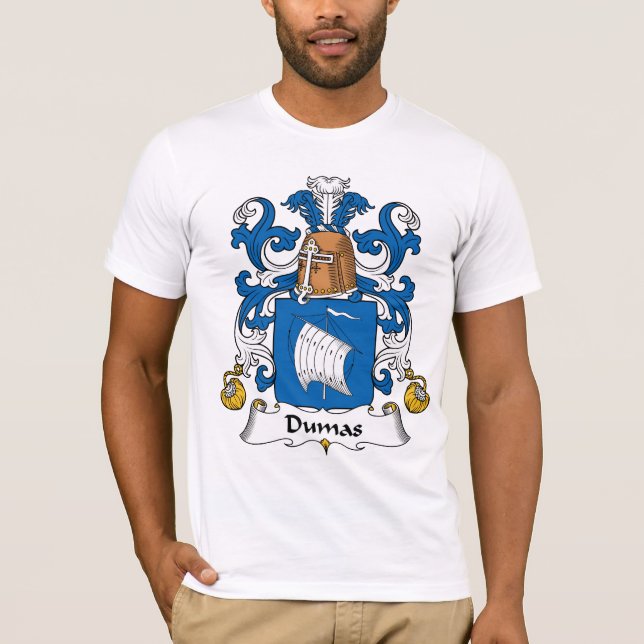 Camiseta Crista da família de Dumas (Frente)