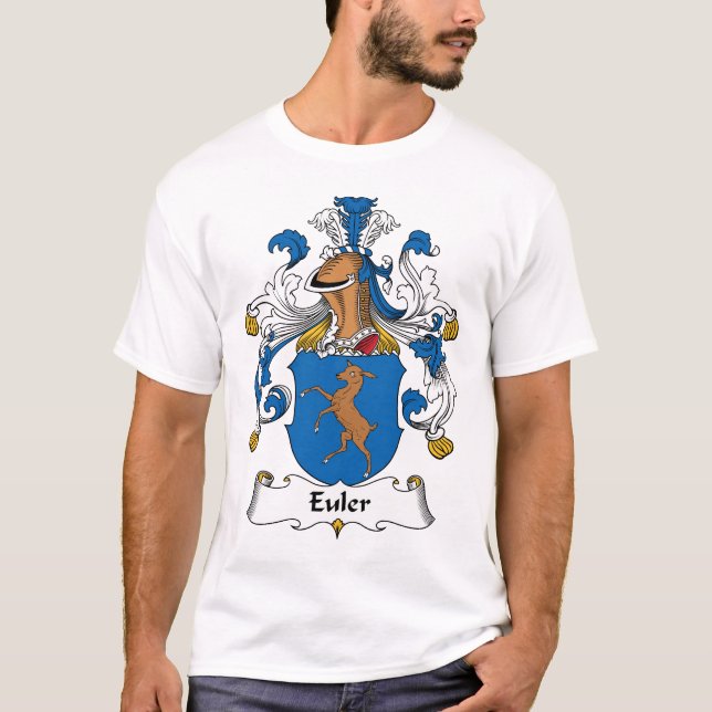 Camiseta Crista da família de Euler (Frente)
