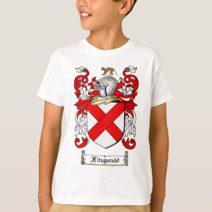 CAMISETA CRISTA DA FAMÍLIA DE FITZGERALD - BRASÃO DE