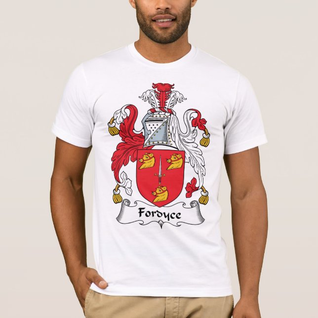 Camiseta Crista da família de Fordyce (Frente)