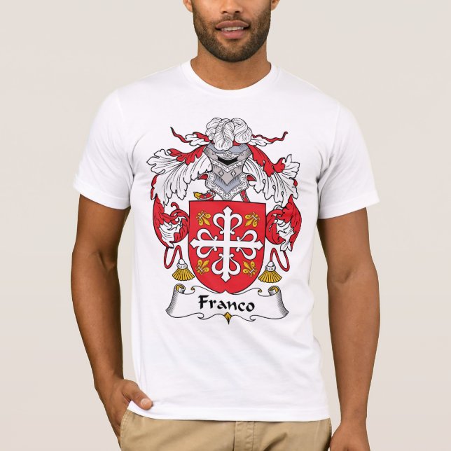 Camiseta Crista da família de Franco (Frente)