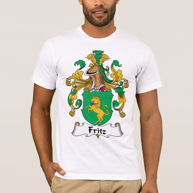 Camiseta Crista da família de Fritz (Frente)