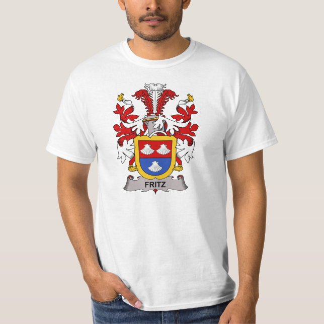 Camiseta Crista da família de Fritz (Frente)