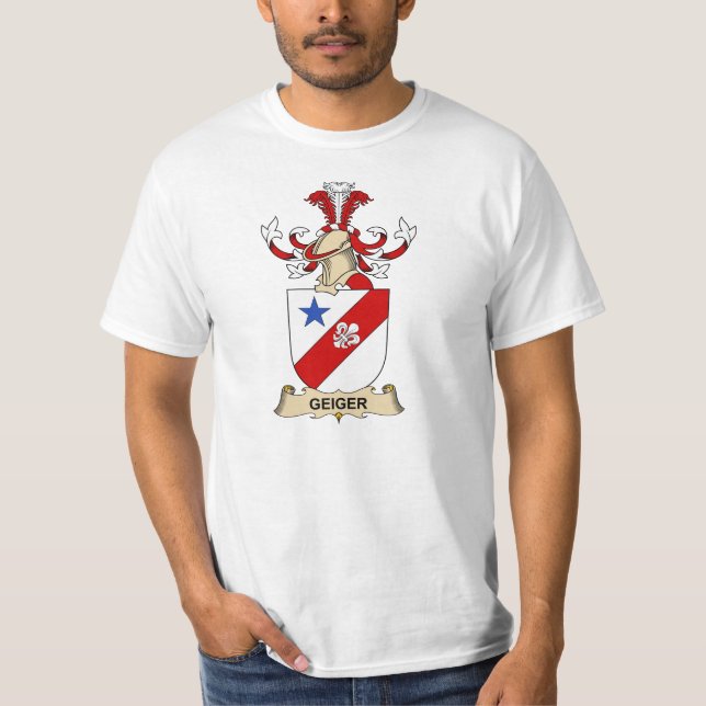 Camiseta Crista da família de Geiger (Frente)