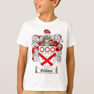 CAMISETA CRISTA DA FAMÍLIA DE GIBBONS - BRASÃO DE GIBBONS