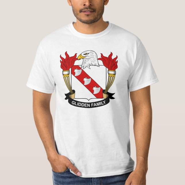 Camiseta Crista da família de Glidden (Frente)