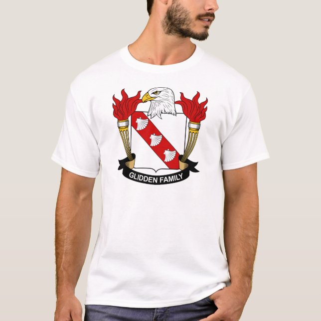 Camiseta Crista da família de Glidden (Frente)