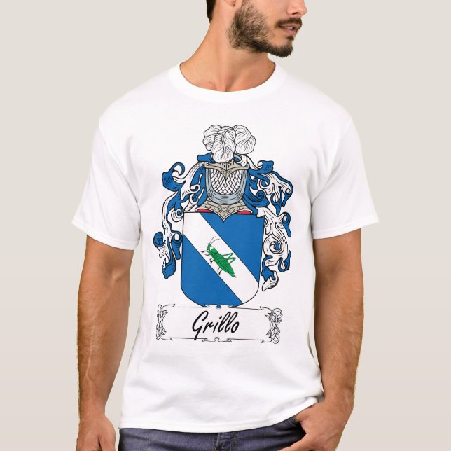 Camiseta Crista da família de Grillo (Frente)