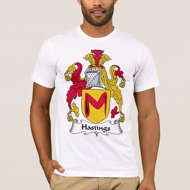 Camiseta Crista da família de Hastings (Frente)
