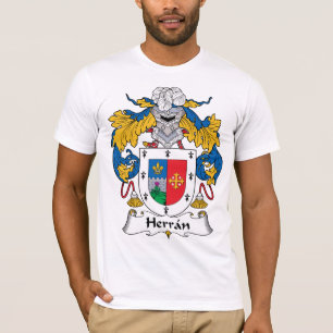 Camiseta Crista da família de Herran
