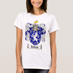 CAMISETA CRISTA DA FAMÍLIA DE HOLLAND - BRASÃO DE HOLLAND