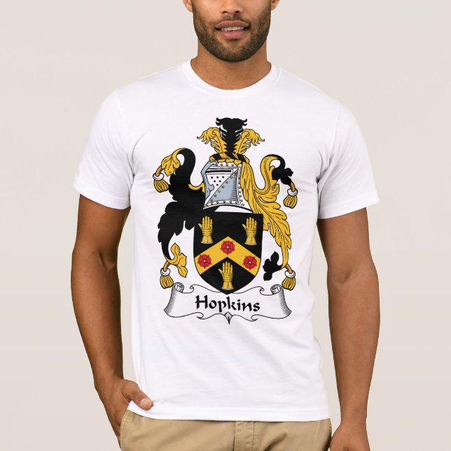 Camiseta Crista da família de Hopkins (Frente)