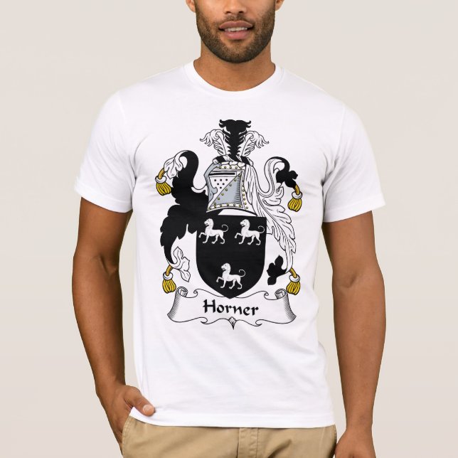 Camiseta Crista da família de Horner (Frente)