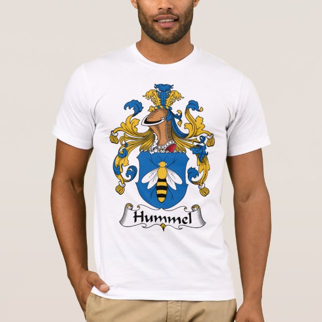 Camiseta Crista da família de Hummel (Frente)