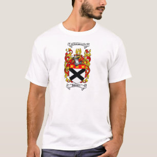 CAMISETA CRISTA DA FAMÍLIA DE JOHNSTON - BRASÃO DE JOHNST