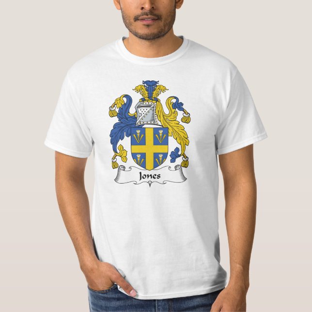 Camiseta Crista da família de Jones (Frente)