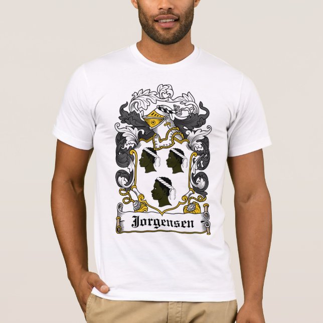Camiseta Crista da família de Jorgensen (Frente)