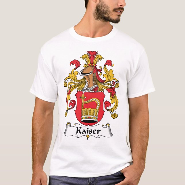 Camiseta Crista da família de Kaiser (Frente)