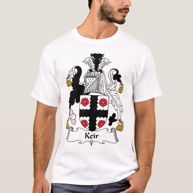 Camiseta Crista da família de Keir (Frente)