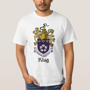 Camiseta Crista da família de Klug/t-shirt da brasão