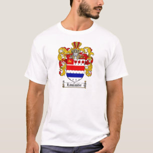 CAMISETA CRISTA DA FAMÍLIA DE LANCASTER - BRASÃO DE